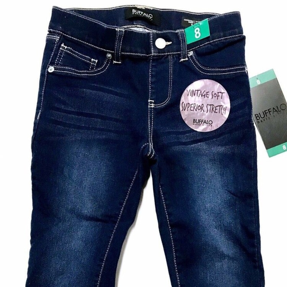 BUFFALO girl’s faux button style jeans